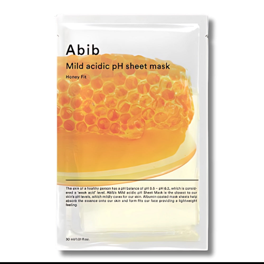 Abib - Mild Acidic pH Sheet Mask Honey Fit - veido kaukė