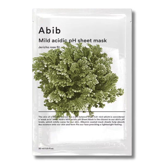 Abib - Mild Acidic pH Sheet Mask Jericho Rose Fit - veido kaukė