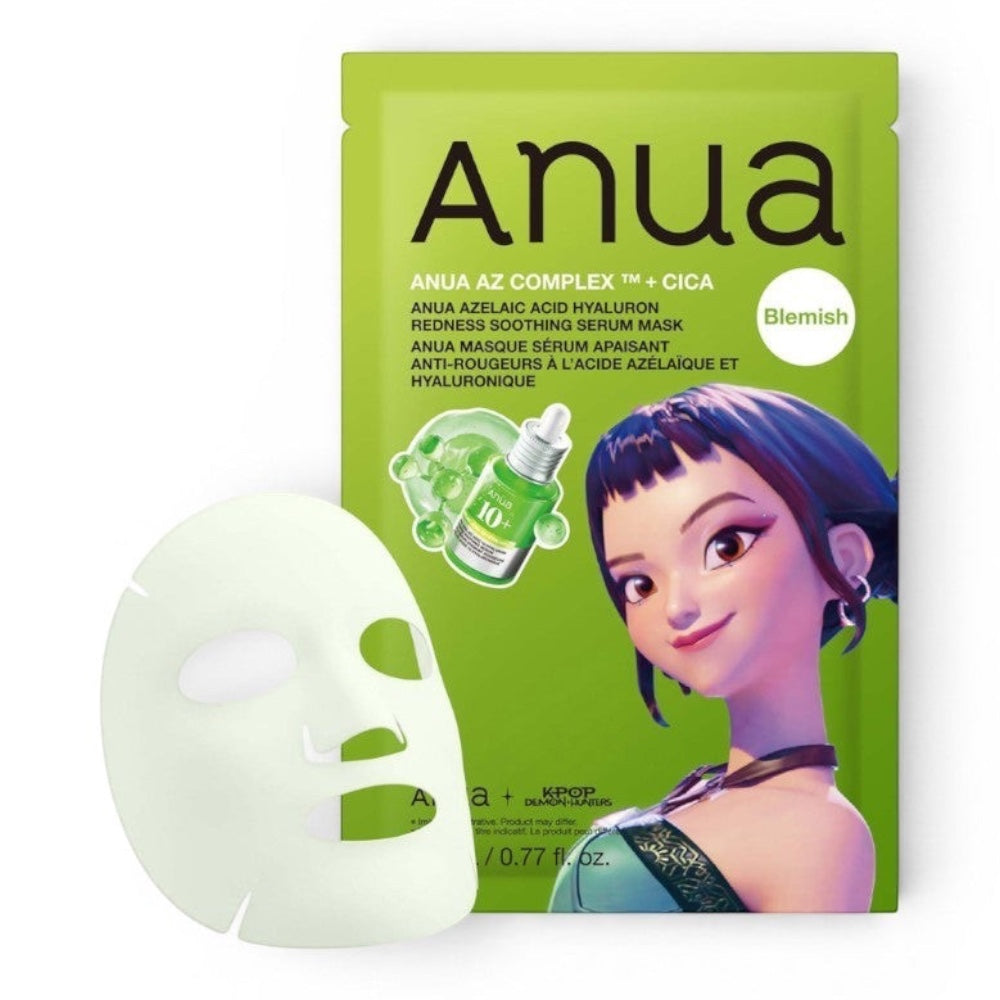 Anua - Azelaic Acid Hyaluron Redness Soothing Serum Mask - veido kaukė