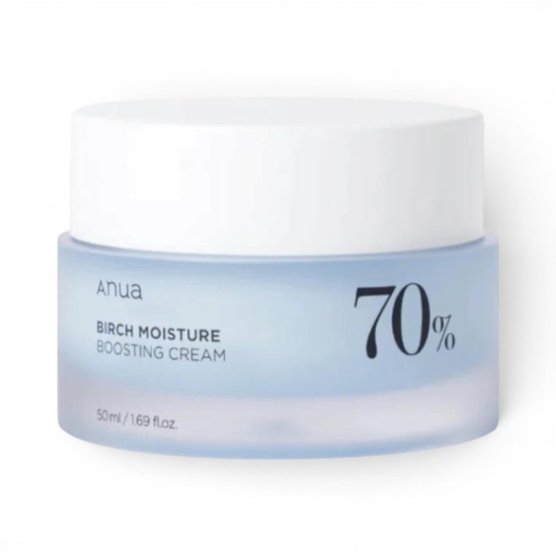 Anua - Birch 70 Moisture Boosting Cream - veido kremas su beržų sula