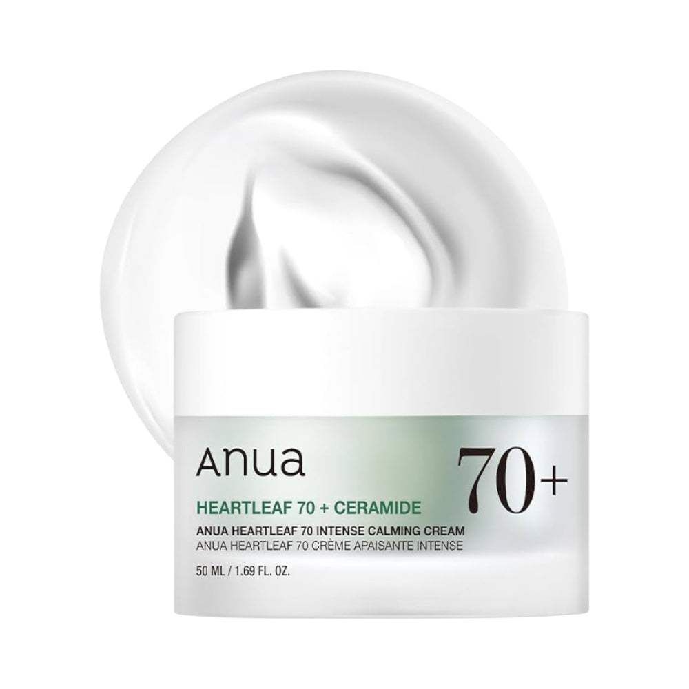 Anua Heartleaf 70 Intense Calming Cream - veido kremas
