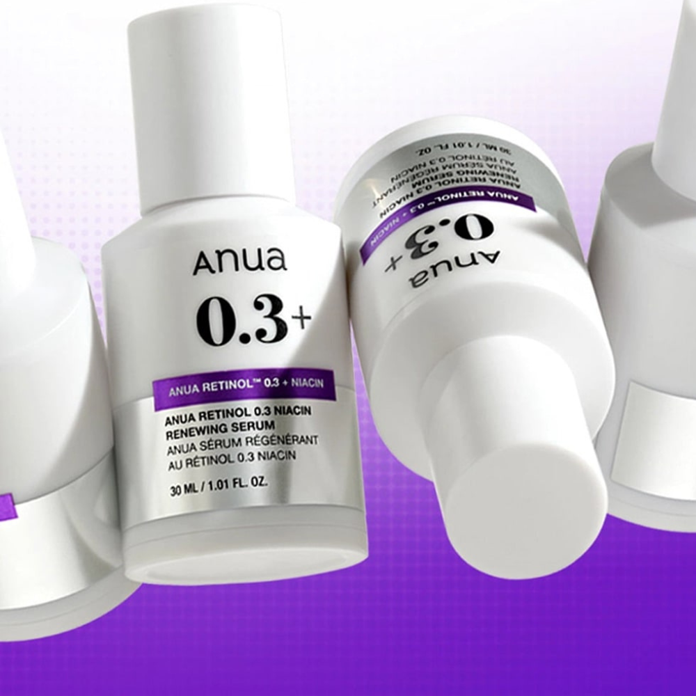 Anua - Nano Retinol 0.3% + Niacin Renewing Serum - serumas su retinoliu
