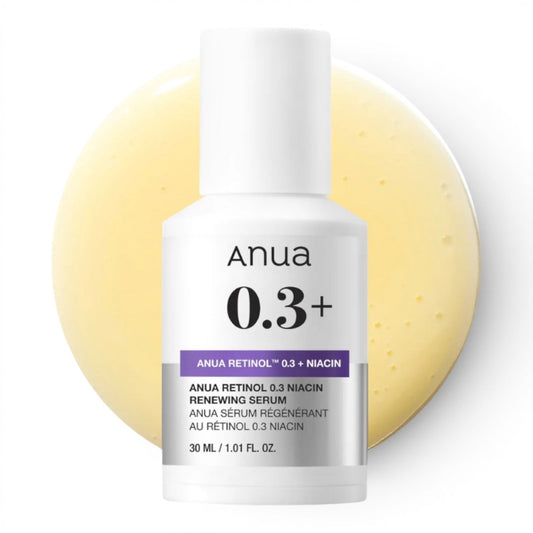 Anua - Nano Retinol 0.3% + Niacin Renewing Serum - serumas su retinoliu