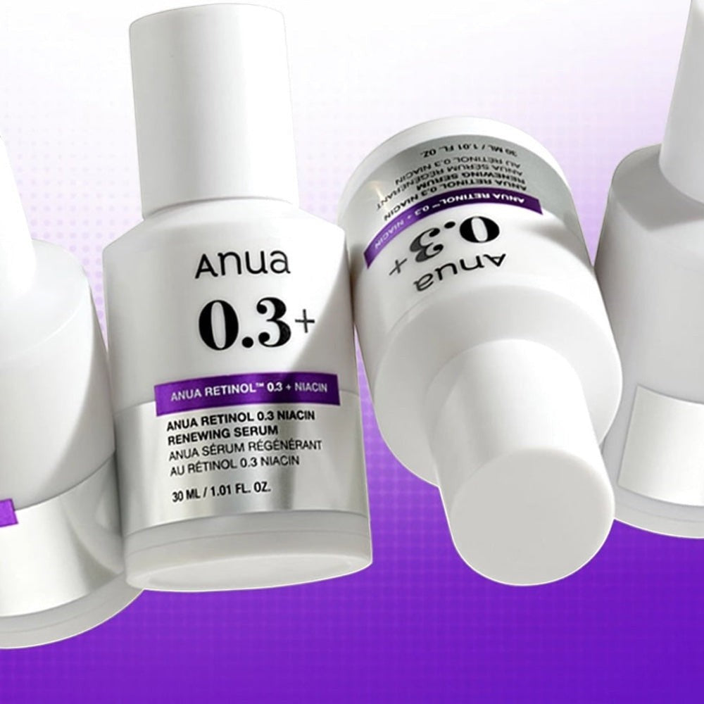 Anua - Nano Retinol 0.3% + Niacin Renewing Serum - serumas su retinoliu