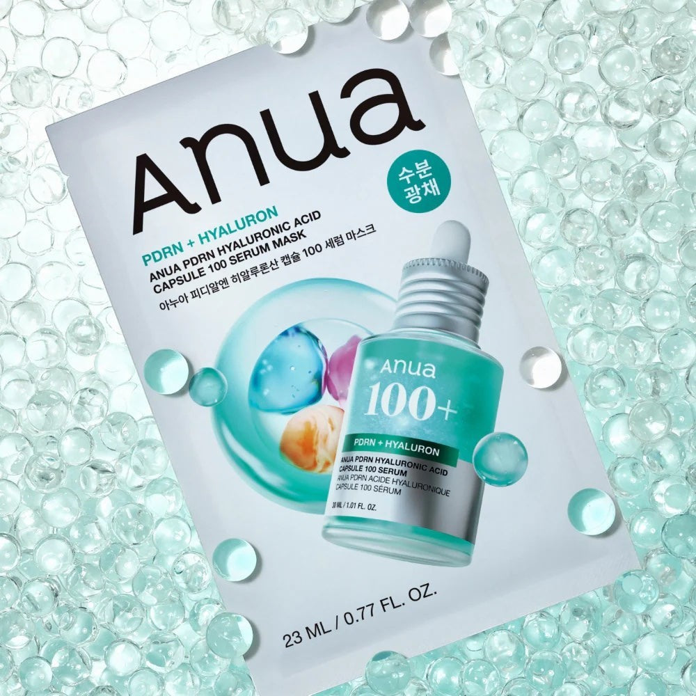 Anua - PDRN Hyaluronic Acid Capsule 100 Serum Mask - lakštinė kaukė