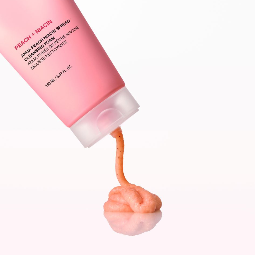 Anua - Peach Niacin Spread Cleansing Foam - veido prausiklis