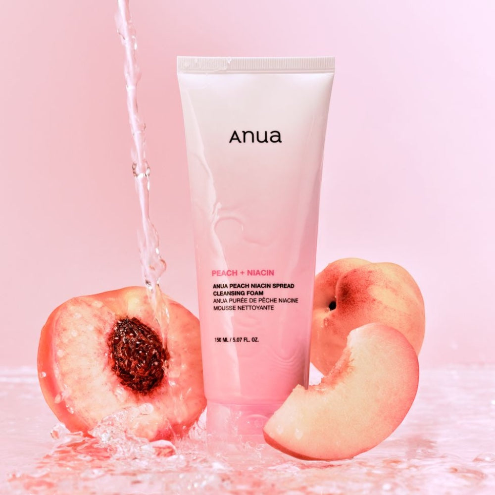 Anua - Peach Niacin Spread Cleansing Foam - veido prausiklis