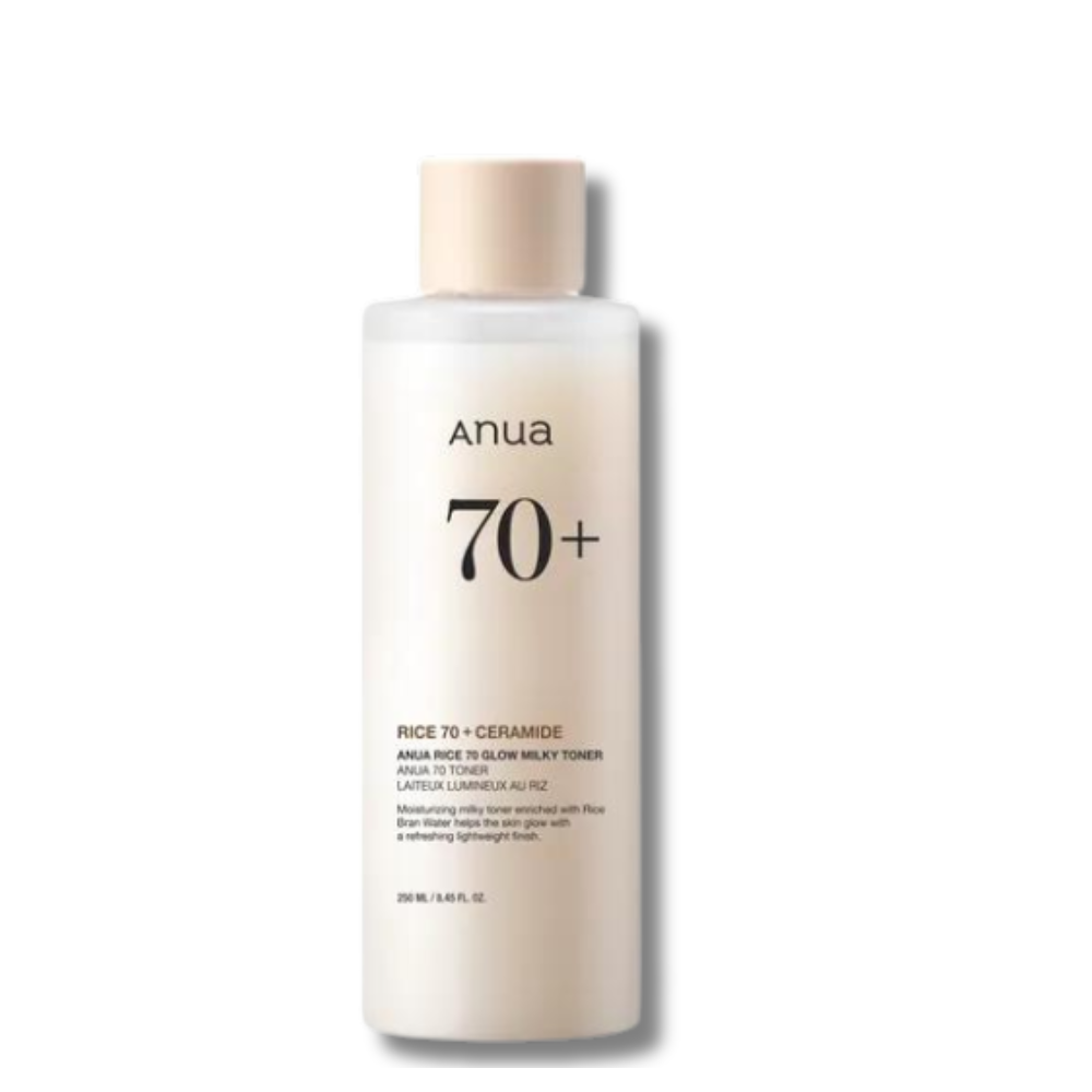 Anua Rice 70 Glow Milky Toner - tonikas su ryžių vandeniu