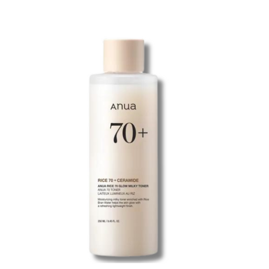 🎁 Anua Rice 70 Glow Milky Toner - tonikas su ryžių vandeniu (100% off)