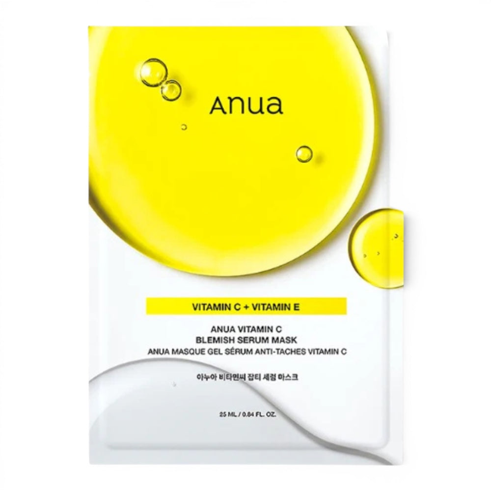 Anua - Vitamin C Blemish Serum Mask - lakštinė veido kaukė su vitaminu C