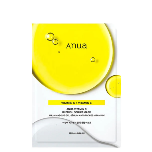 Anua - Vitamin C Blemish Serum Mask - lakštinė veido kaukė su vitaminu C