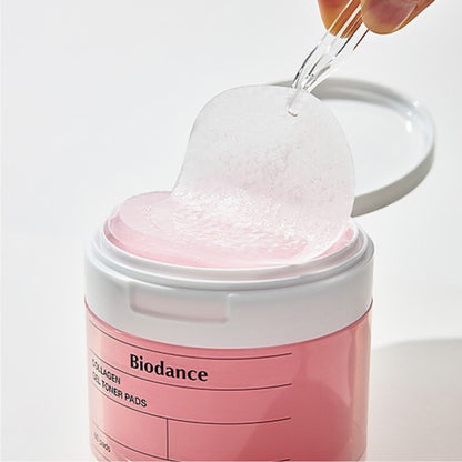 BIODANCE Collagen Gel Toner Pads - geliniai toniko padeliai