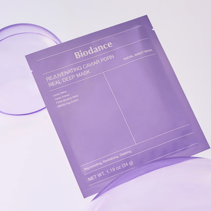 BIODANCE - Rejuvenating Caviar PDRN Real Deep Mask - veido kaukė