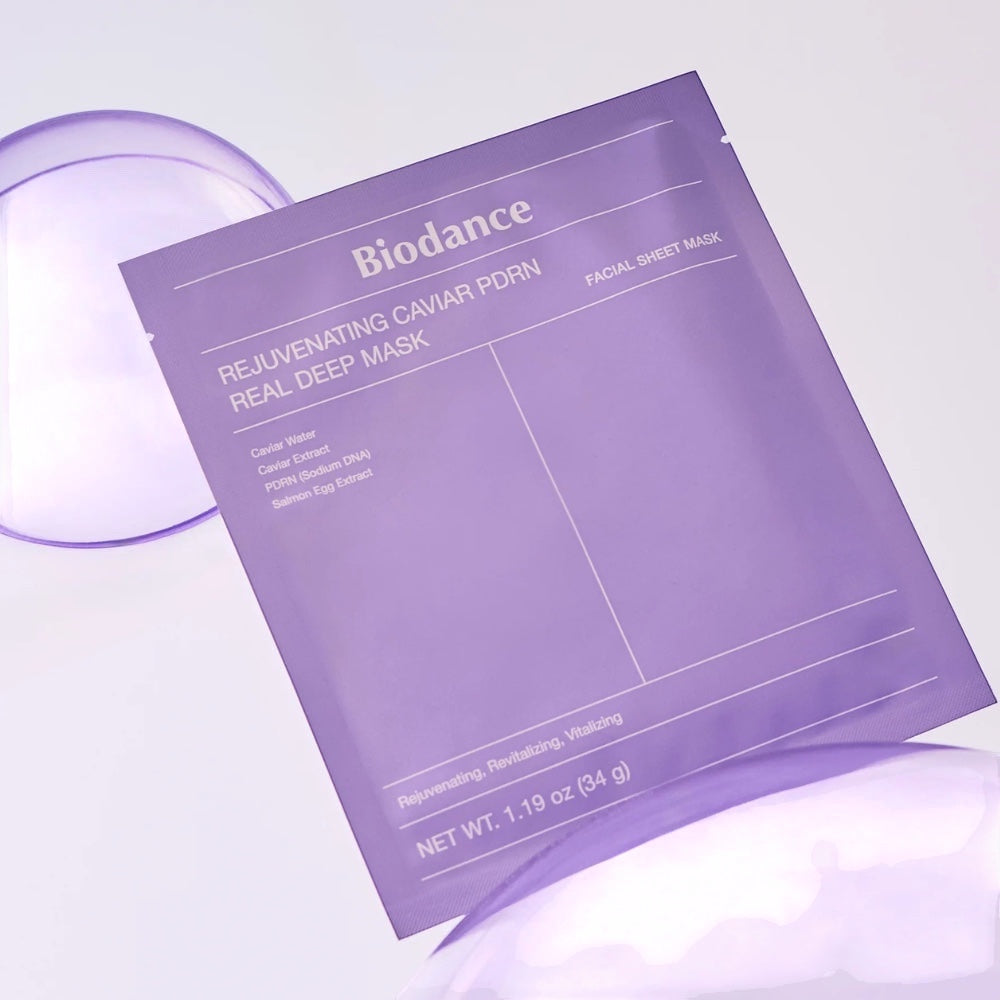 BIODANCE - Rejuvenating Caviar PDRN Real Deep Mask - veido kaukė