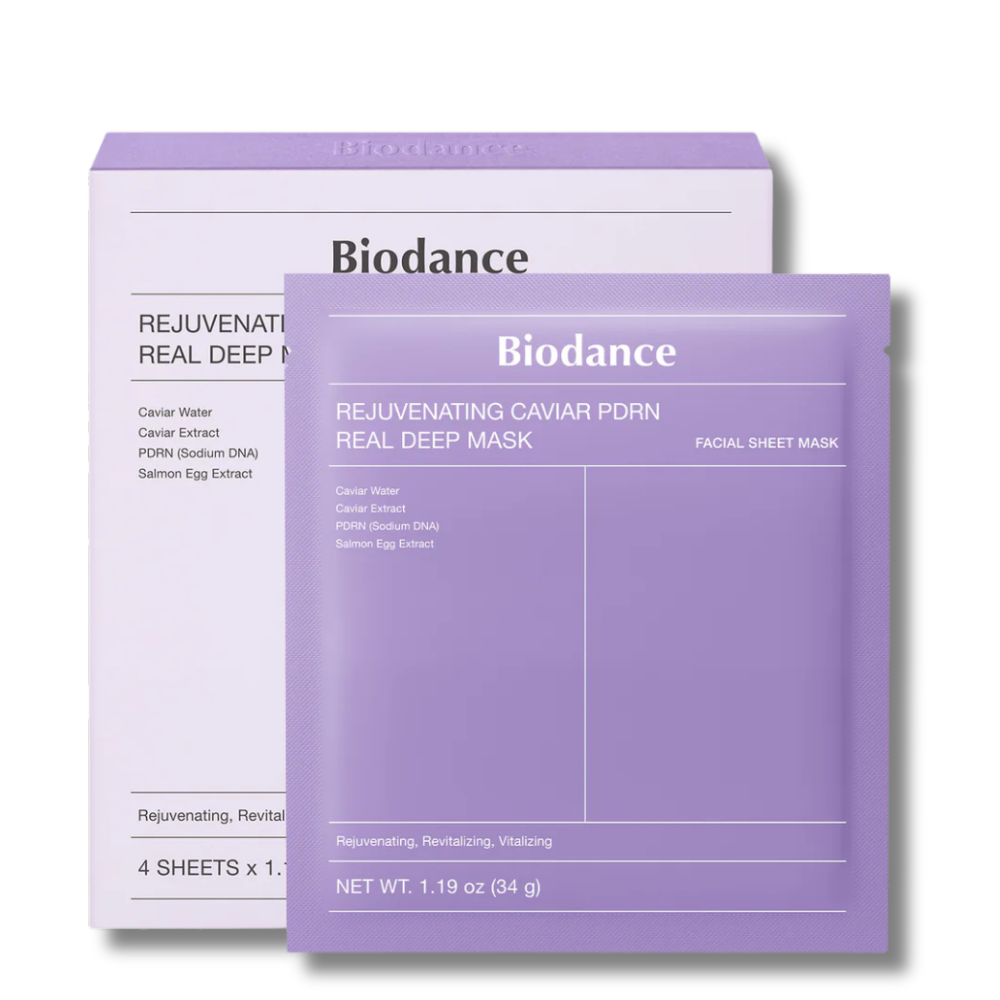 BIODANCE - Rejuvenating Caviar PDRN Real Deep Mask - veido kaukė