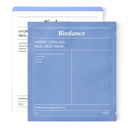 BIODANCE Hydro Cera-Nol Real Deep Mask - kaukė su keramidais