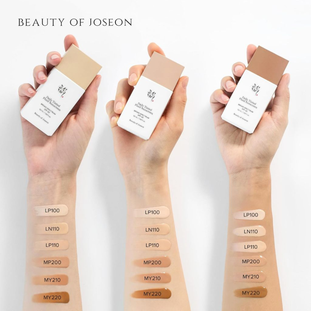Beauty of Joseon - Daily Tinted Fluid Sunscreen - SPF su atspalviu