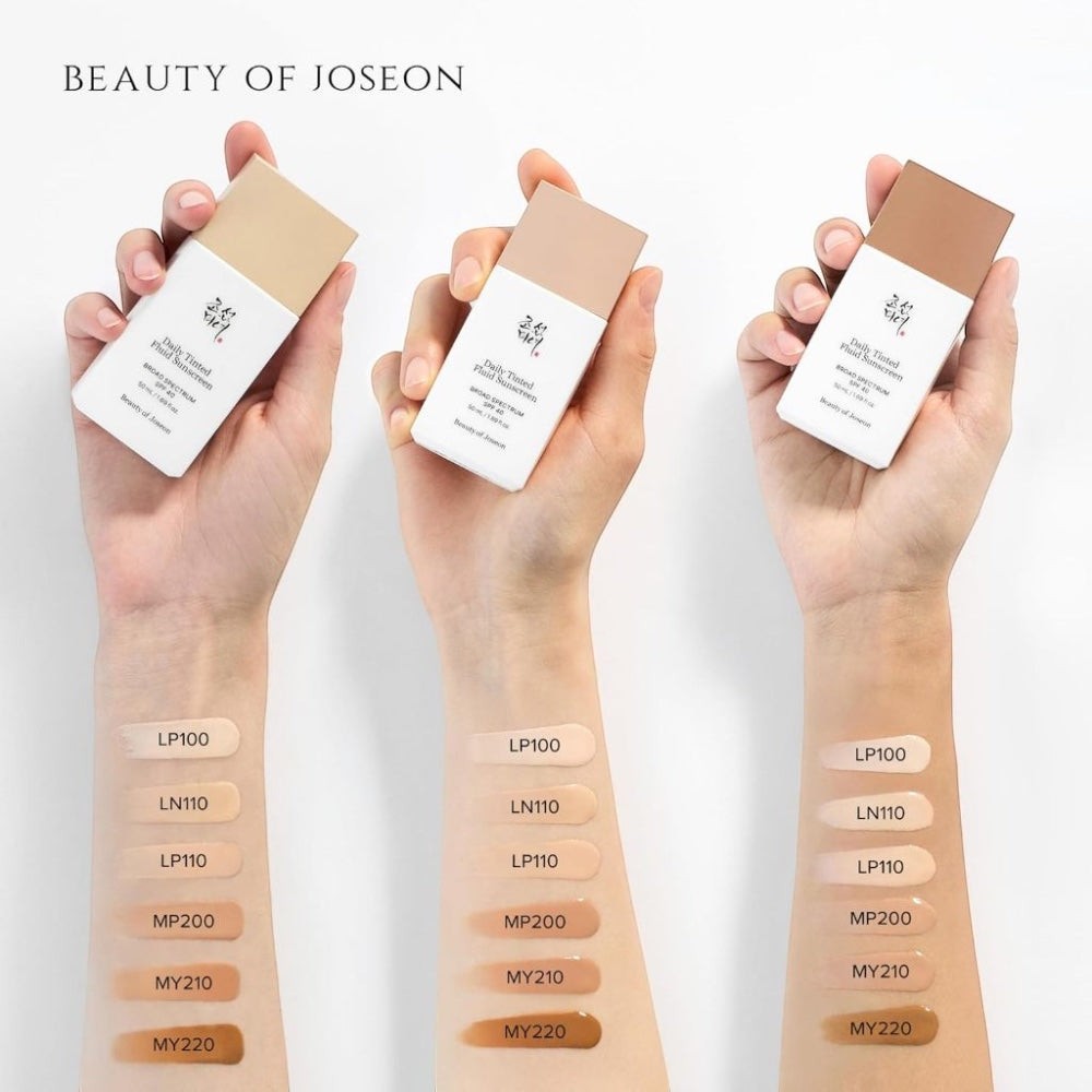 Beauty of Joseon - Daily Tinted Fluid Sunscreen - SPF su atspalviu