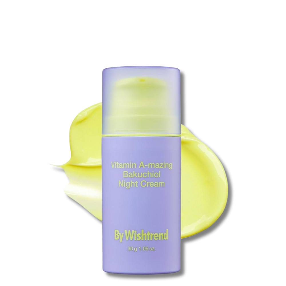 By Wishtrend Vitamin A-mazing Bakuchiol Night Cream - veido kremas