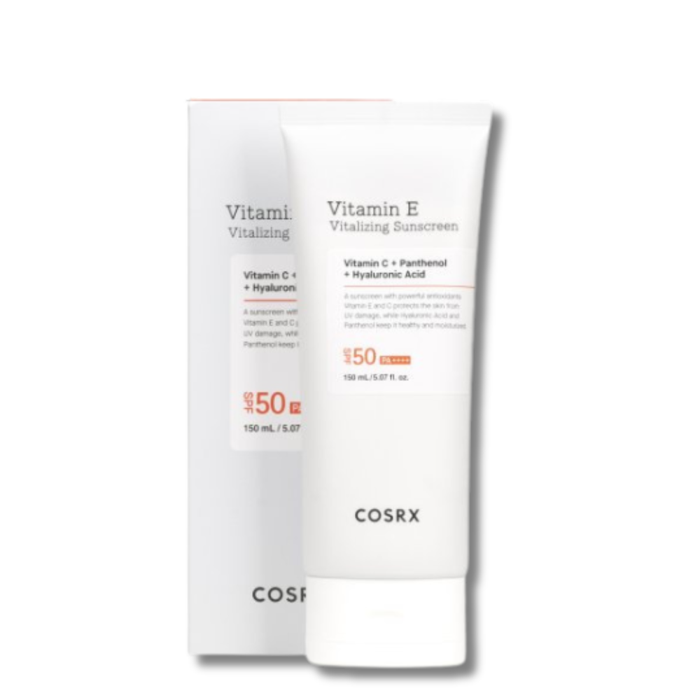 COSRX - Vitamin E Vitalizing Sunscreen SPF 50+ - apsauginis kremas nuo saulės