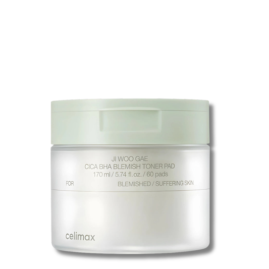 Celimax - Ji Woo Gae Cica BHA Blemish Toner Pads –  toniko padeliai