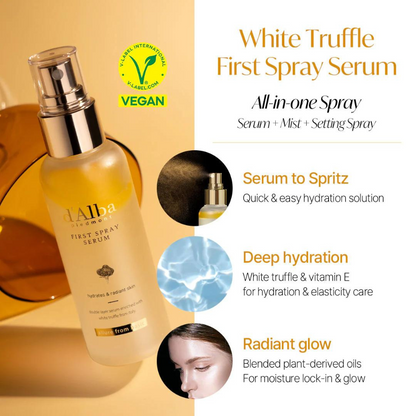 D'Alba White Truffle First Spray Serum - purškiamas triufelių serumas