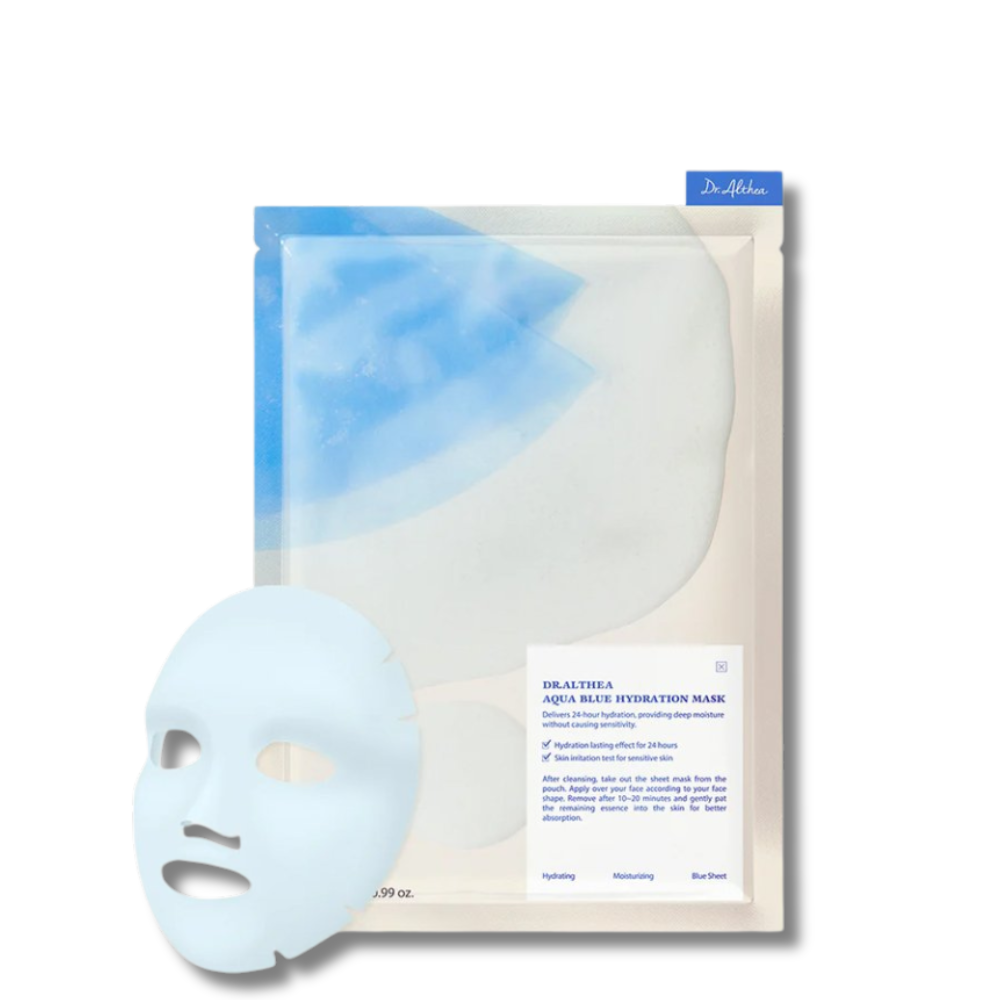 Dr. Althea - Aqua Blue Hydration Mask - lakštinė veido kaukė