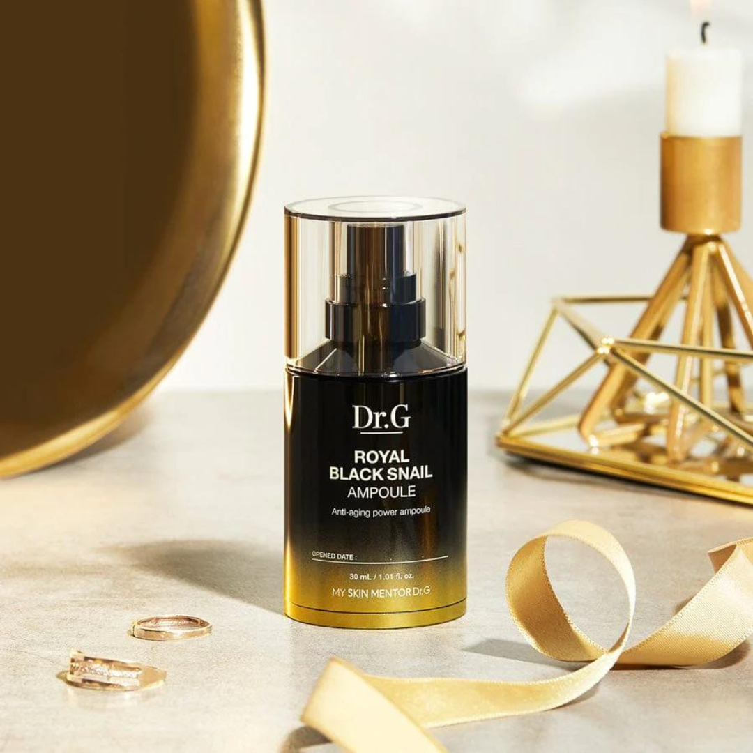 Dr.G Royal Black Snail Ampoule - intensyvaus poveikio stangrinanti ampulė