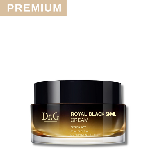 Dr.G Royal Black Snail Cream - stangrinantis, maitinantis veido kremas