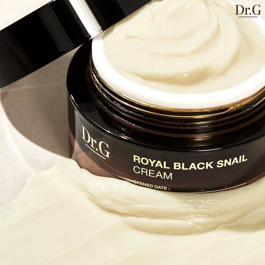 Dr.G Royal Black Snail Cream - stangrinantis, maitinantis veido kremas