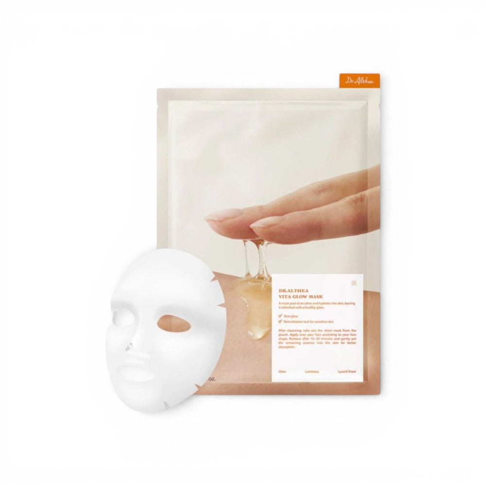 Dr. Althea - Vita Glow Mask - lakštinė veido kaukė
