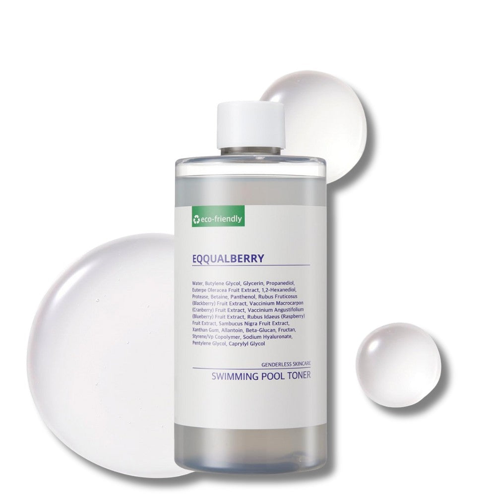 EQQUALBERRY - Swimming Pool Daily Facial Toner - veido tonikas