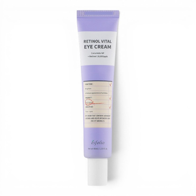 Esfolio - Retinol Vital Eye Cream - paakių kremas su retinoliu