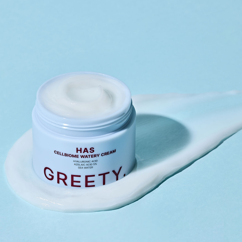GREETY - HAS Cellbiome Watery Cream - veido kremas