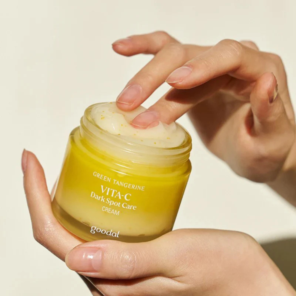 Goodal - Green Tangerine Vita C Dark Spot Care Cream - veido kremas