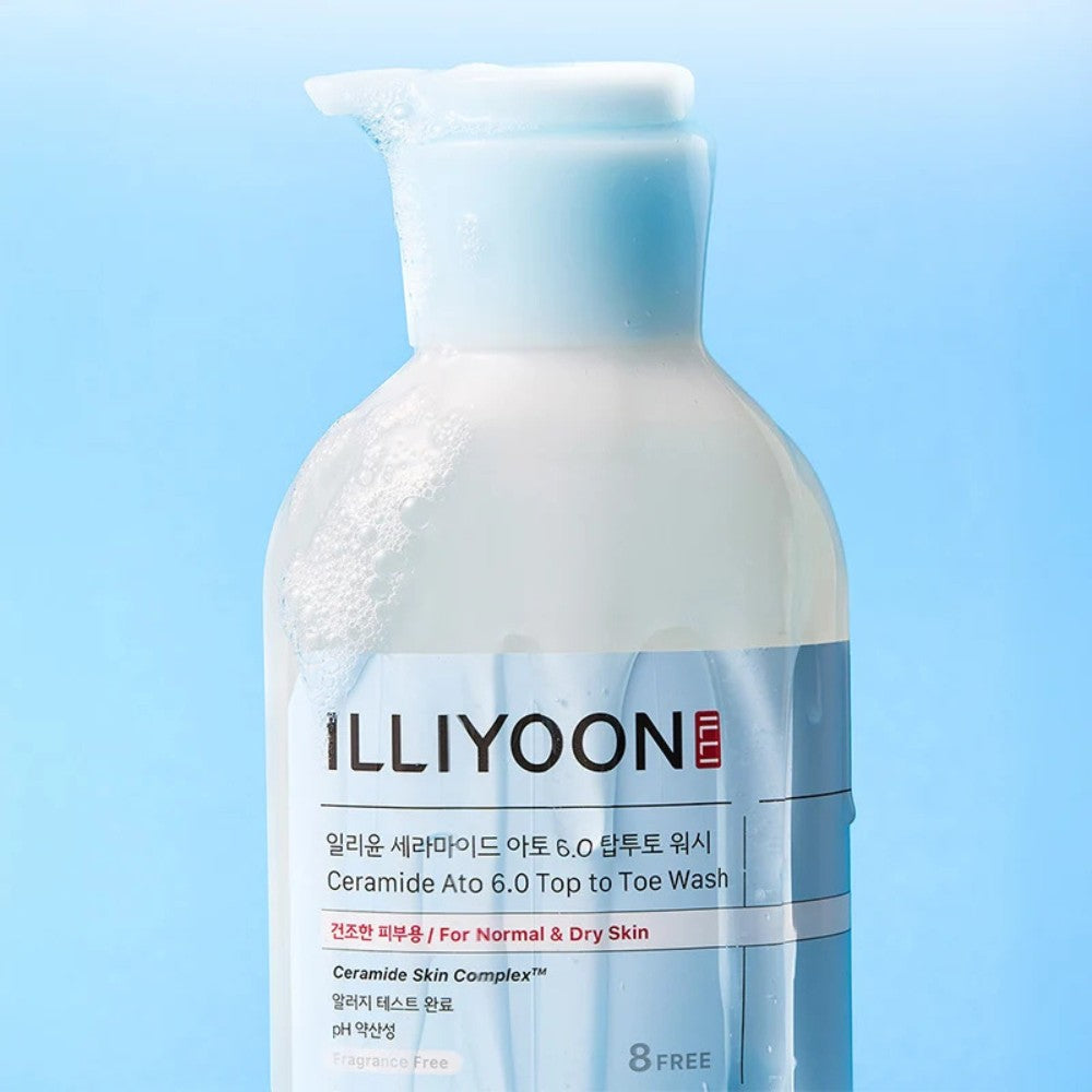ILLIYOON - Ceramide Ato 6.0 Top To Toe Wash - kūno prausiklis