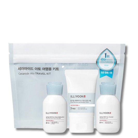 ILLIYOON - Ceramide Ato Travel Kit - bandomasis rinkinys