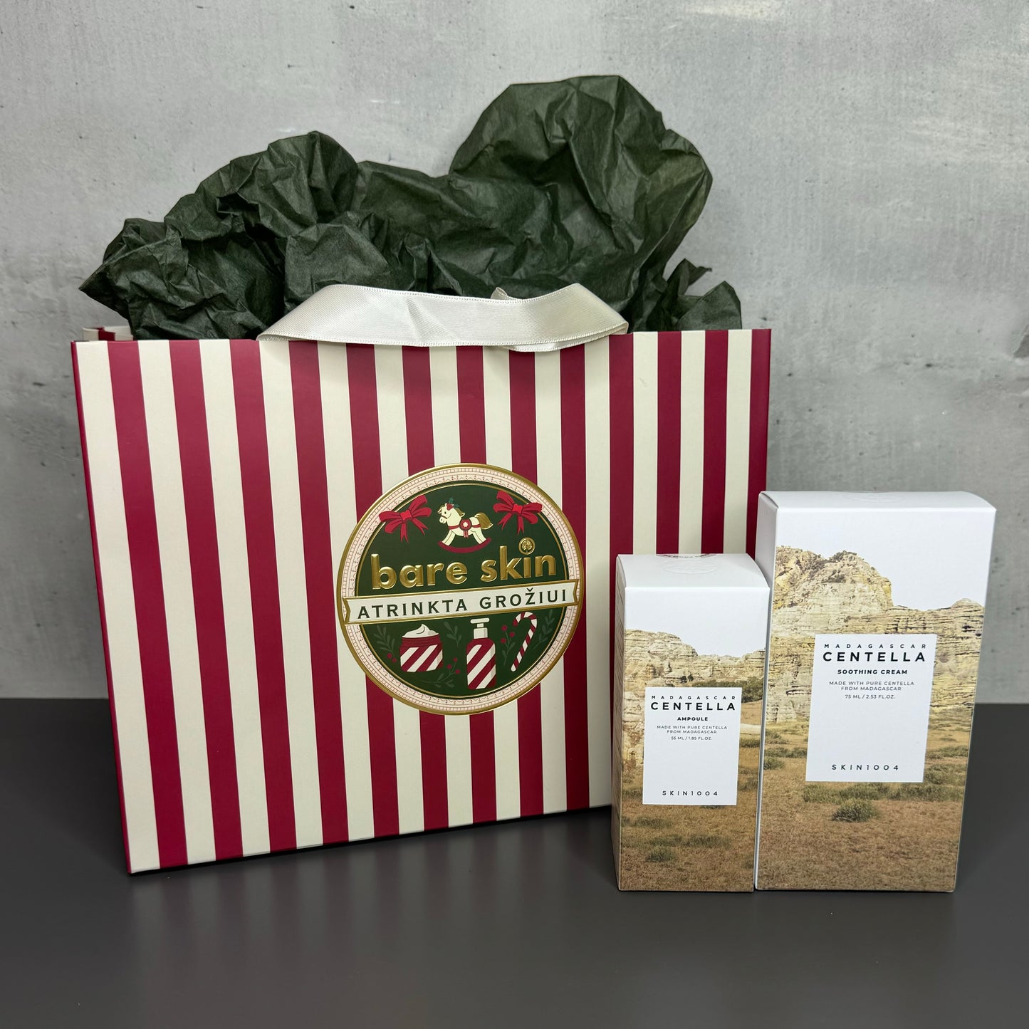 DOVANA: Skin1004 ampulė ir raminantis kremas