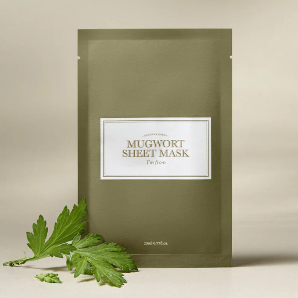 I'M FROM - Mugwort Sheet Mask - lakštinė veido kaukė