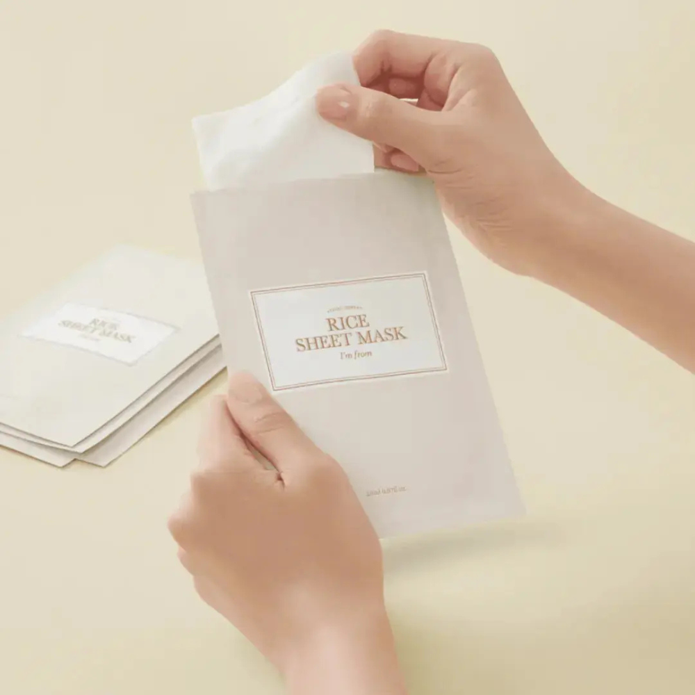 I'M FROM - Rice Sheet Mask - lakštinė veido kaukė
