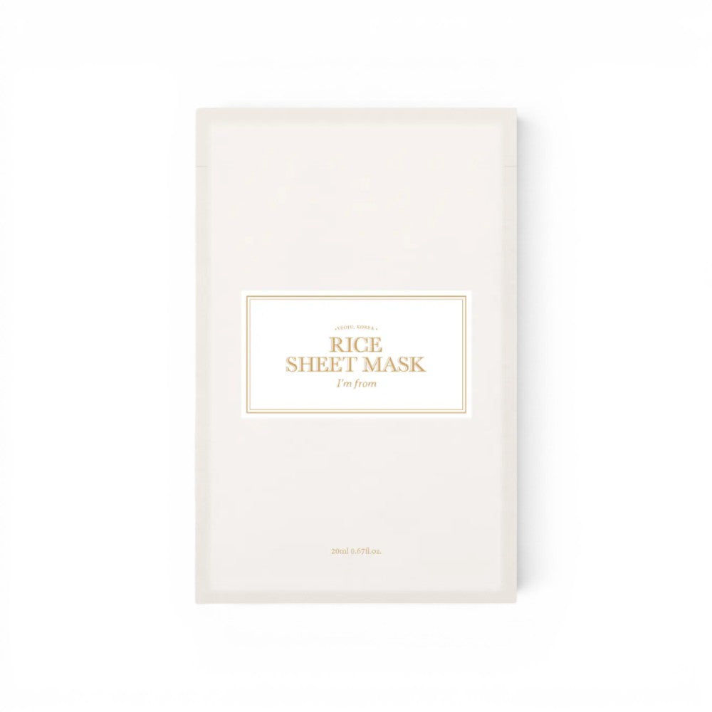 I'M FROM - Rice Sheet Mask - lakštinė veido kaukė