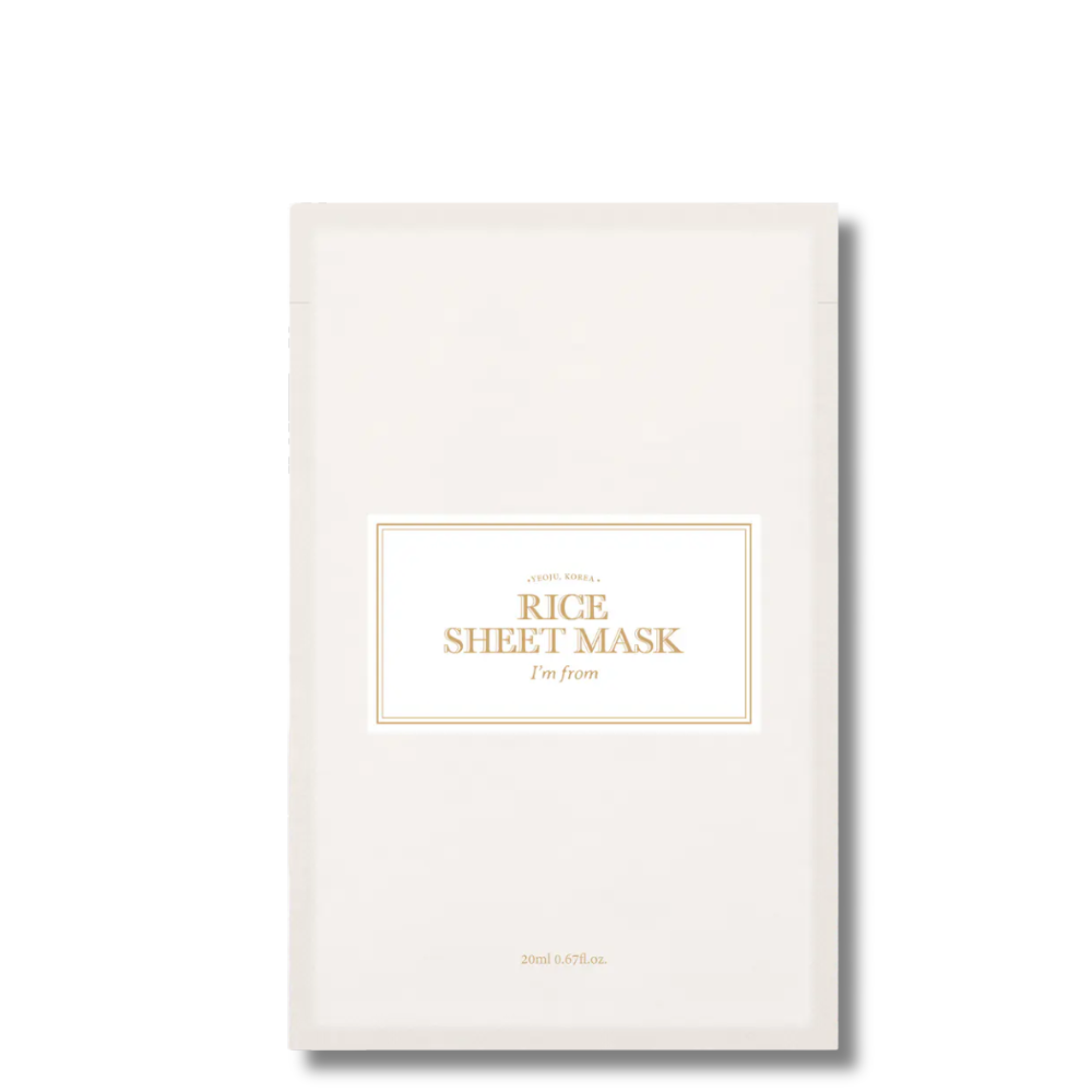 I'M FROM - Rice Sheet Mask - lakštinė veido kaukė