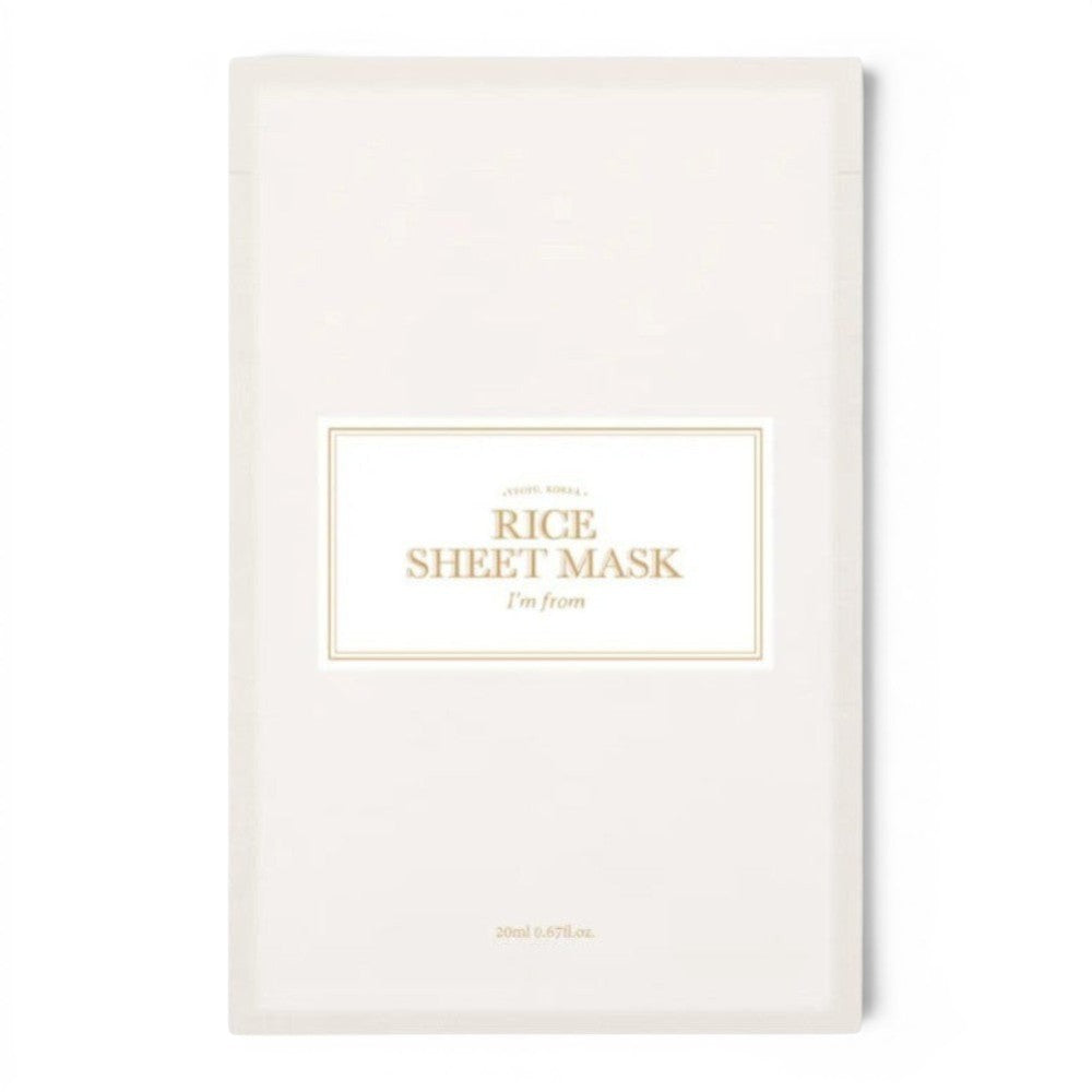 I'M FROM - Rice Sheet Mask - lakštinė veido kaukė