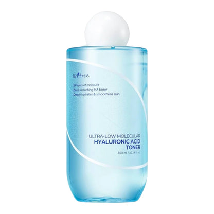 Isntree - Ultra Low Molecular Hyaluronic Acid Toner - veido tonikas