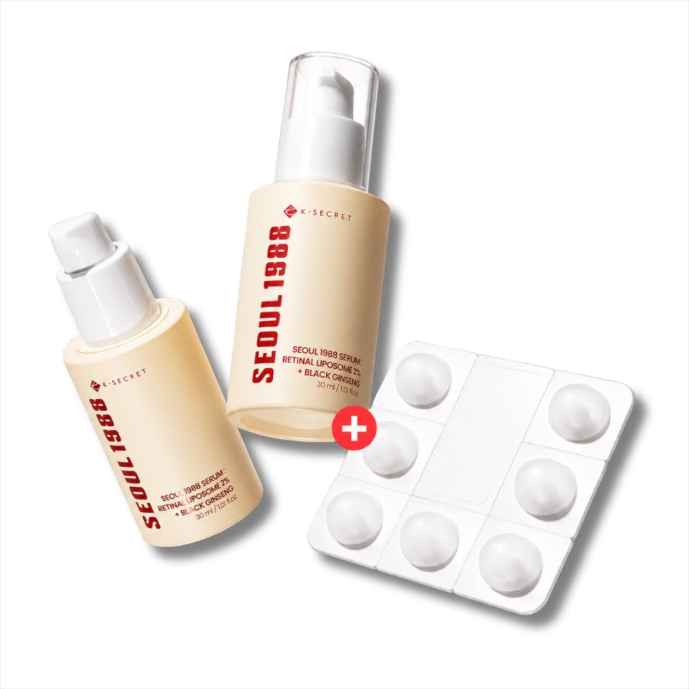 K-SECRET - Seoul 1988 Retinal Serum Duo With 100% Collagen Ball - rinkinys