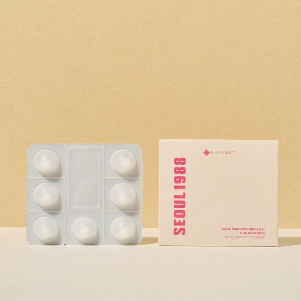 KSECRET - SEOUL 1988 Boosting Ball : Collagen 100% - kolageno kapsulė
