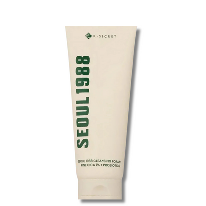 KSECRET - SEOUL 1988 Cleansing Foam : Pine Cica 1% + Probiotics - veido prausiklis