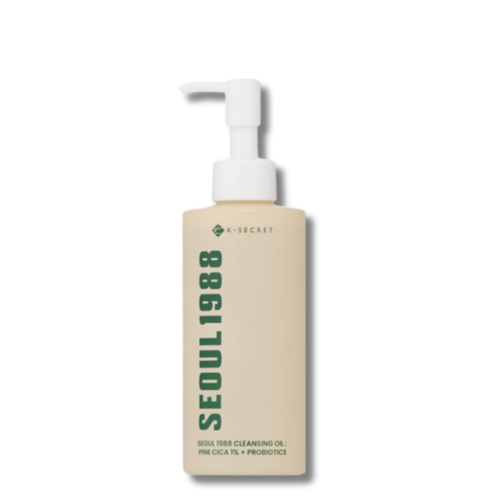 KSECRET - SEOUL 1988 Cleansing Oil : Pine Cica 1% + Probiotics - aliejinis veido prausiklis