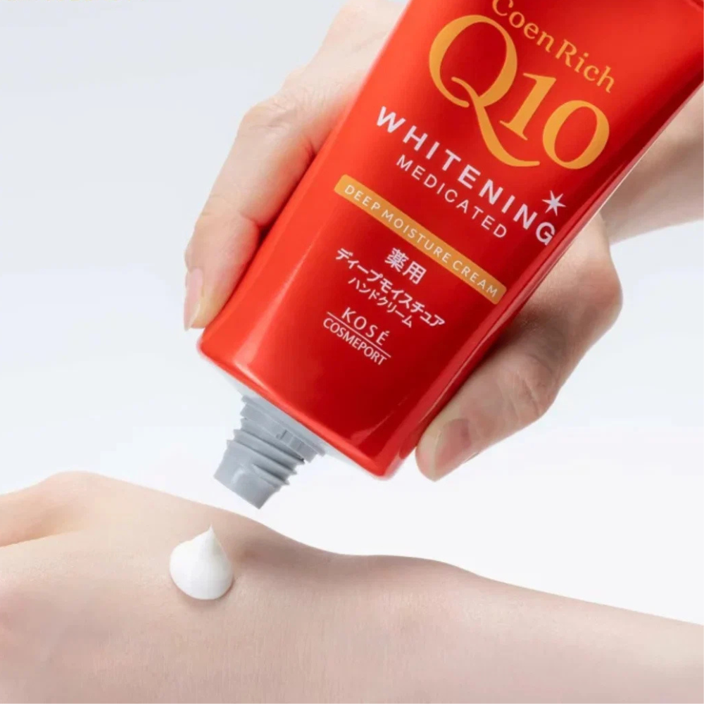 Kose - CoenRich Q10 Whitening Hand Cream - rankų kremas