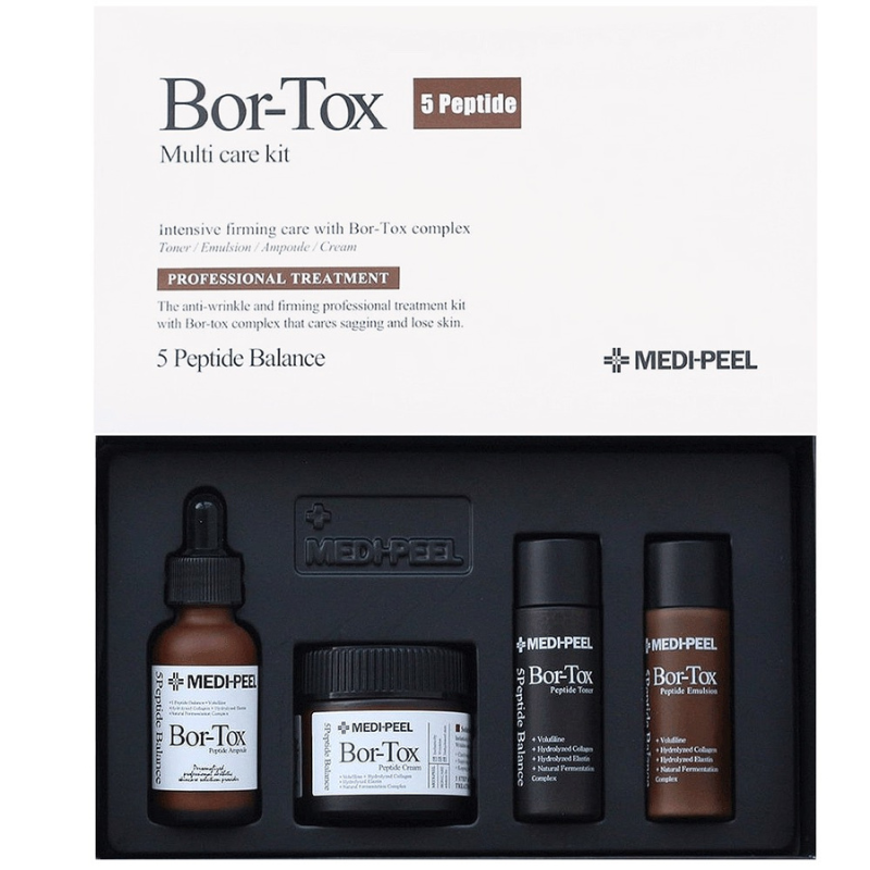 MEDIPEEL - Bor-Tox Multi Care Kit - rinkinys su peptidais
